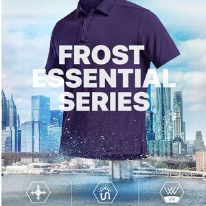 Cqr Men's Vibrant Purple Polo Shirt